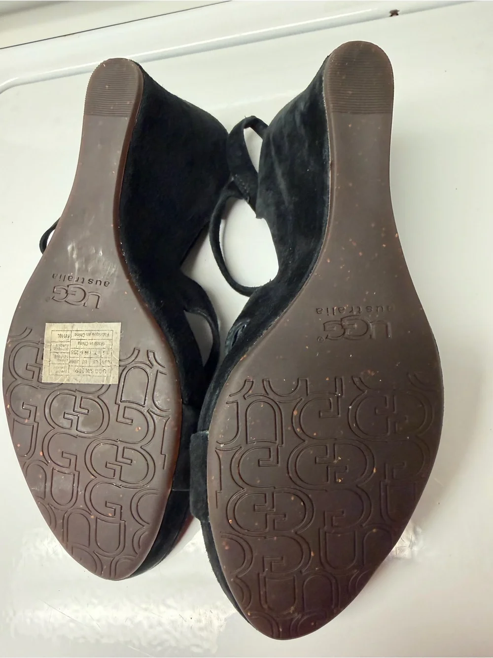 UGG suede wedge